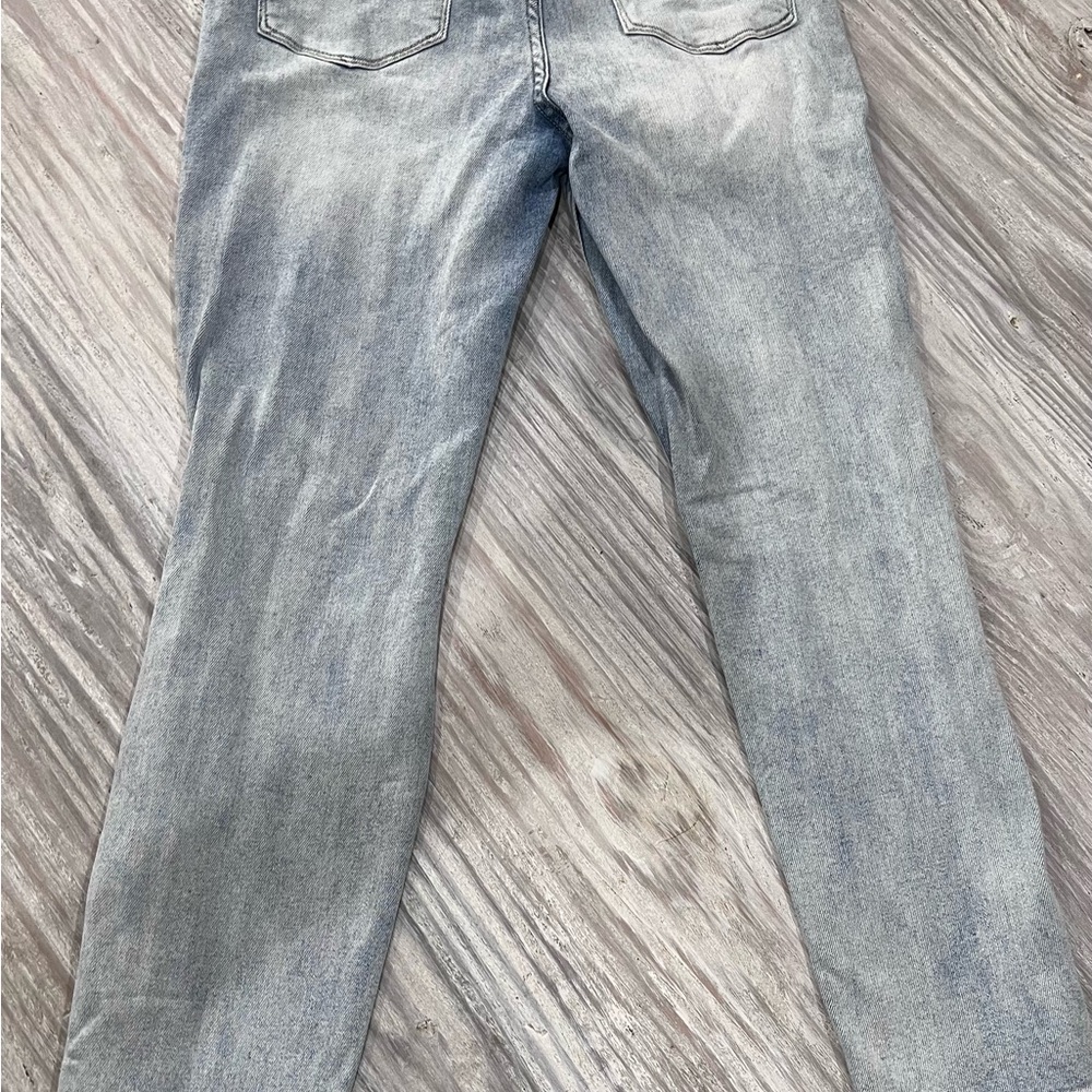 Flying Monkey Blue Ankle Cropped Jeans